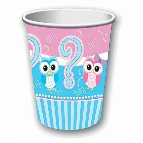 Paper Party Tableware & Serveware Gender Reveal Unicorns