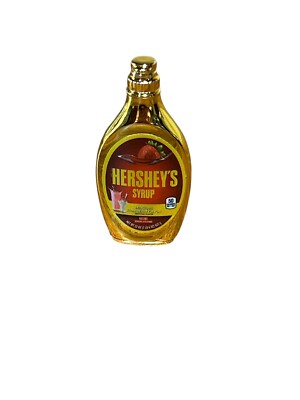 MINI BRANDS - 5 SURPRISE - STRAWBERRY HERSHEY'S SYRUP - RARE - GOLD COLOR 
