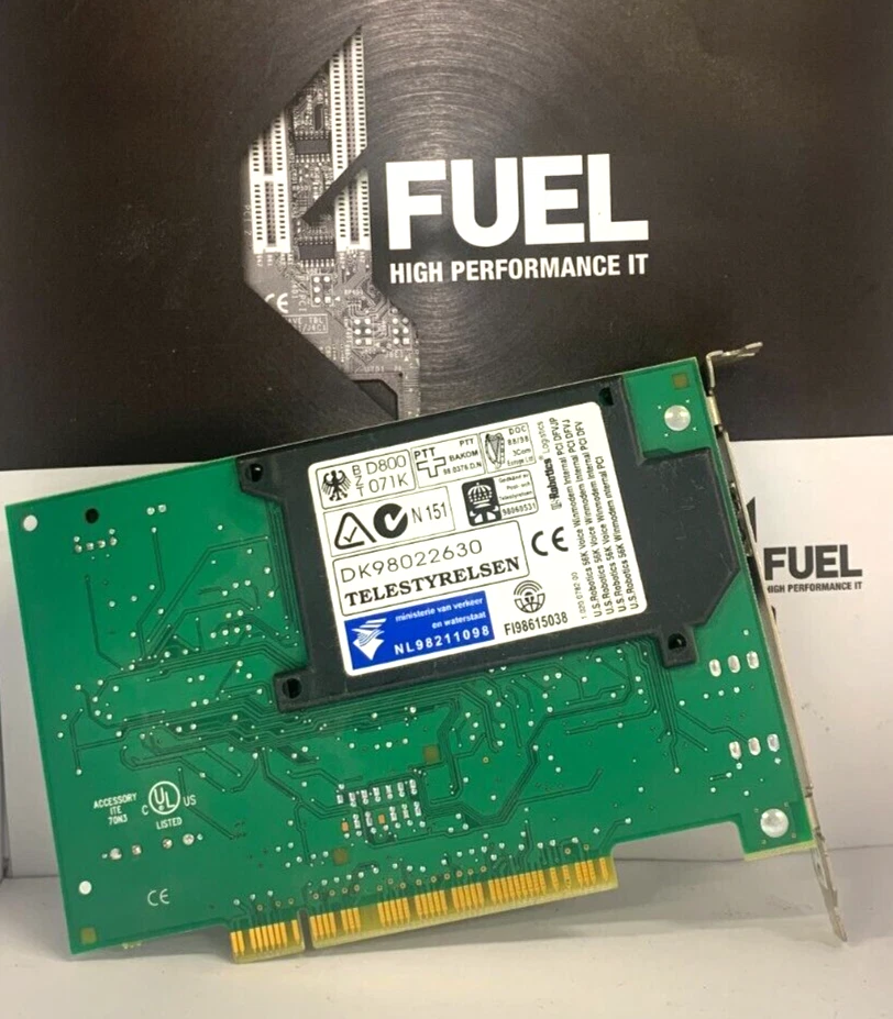 PCI Modem Card - 3COM DK98022630 - Image 2 of 4