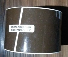 DuraLabel Vinyl Tape 3" Brown - 140' 3.0 Mil