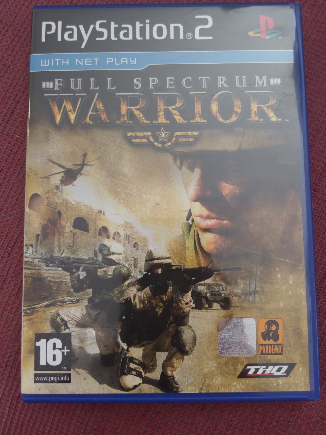 Full Spectrum Warrior - Jeu PS2