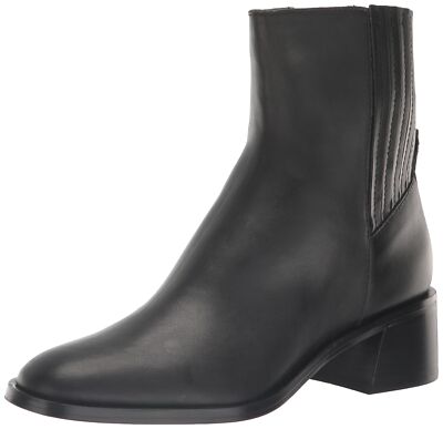 Dolce Vita Women's Linny H2o Fashion Boot 7.5 Black Leather H2O