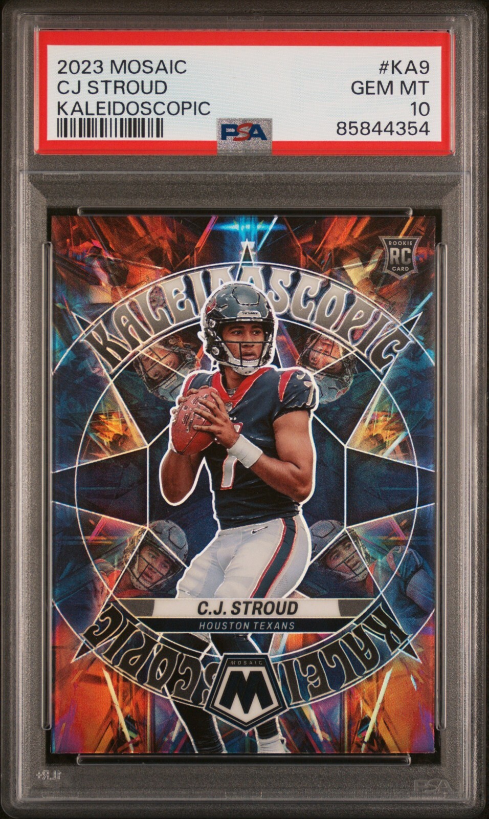 CJ Stroud #KA-9 (2023 Panini Mosiac Kaleidoscopic) PSA Gem Mint 10 | 85844354
