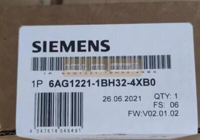 ONE NEW SIEMENS PLC Module 6AG1221-1BH32-4XB0
