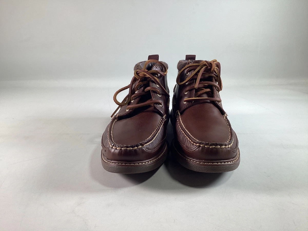 Mens Sperry Gold Cup Collection Amaretto Brown Chukka Shoes NEW