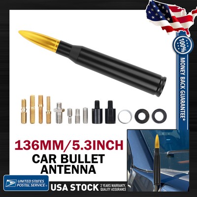 Bullet Aluminum Antenna & Screws 5.3inch For Chevrolet Silverado 3500 HD 2007-15