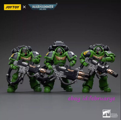 Joytoy 1/18 Warhammer40 Salamanders Eradicators Threesome Action Figures InStock