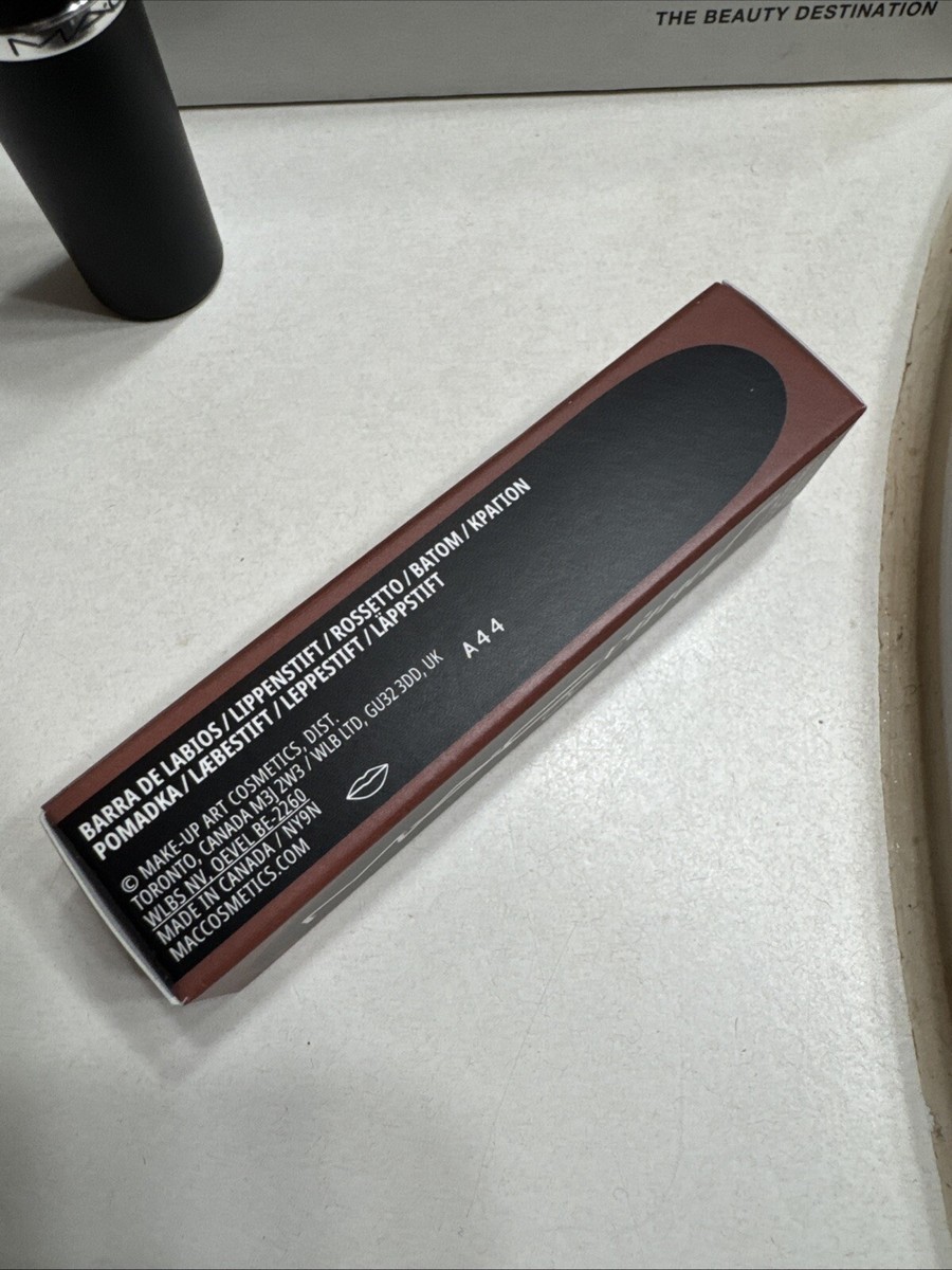 MAC Macximal Taupe 616 Matte Lipstick .12oz NIB! | eBay