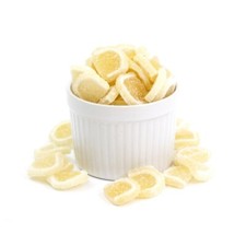 Lemon Jelly Fruit Slices Edible Mini Sugar Cake Decorations Sweets 100g