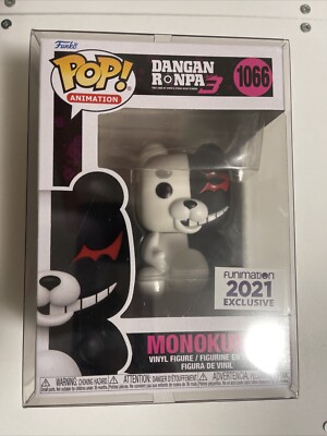 Funko Pop! Danganronpa Monokuma #1066 Hot Topic Exclusive W/Protector!!