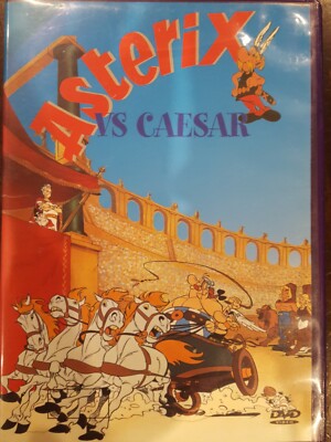 ASTERIX VS CAESAR RARE DVD FRENCH CULT GAUL CARTOON SERIES OBELIX DOGMATRIX