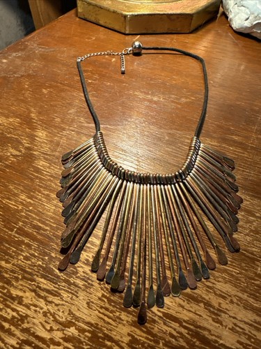 Bib Choker Necklace Spoons