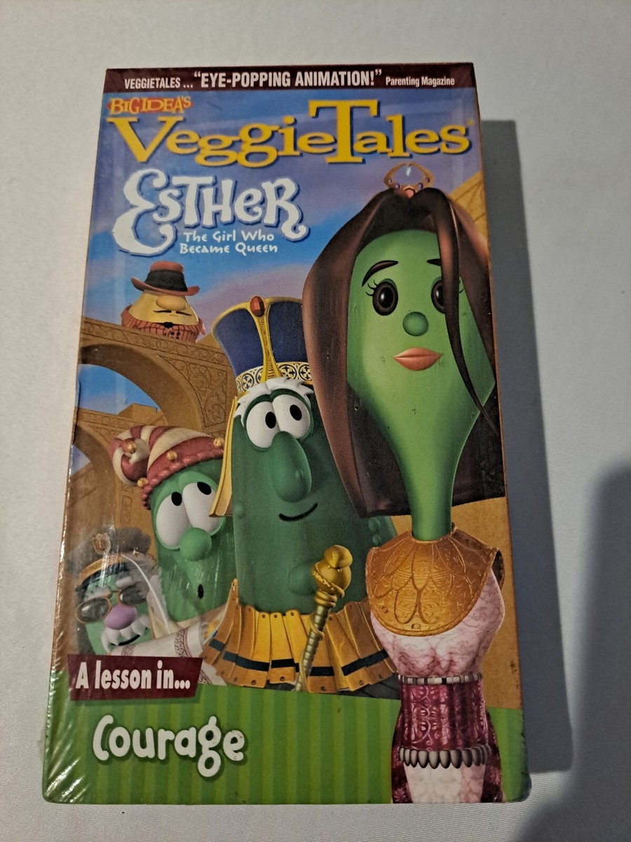 New Sealed VeggieTales - Esther: The Girl Who Became Queen (VHS