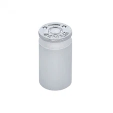 (4) Custom Chrome Metal Bullet Casing Wheel Tire Valve Stem Covers Caps