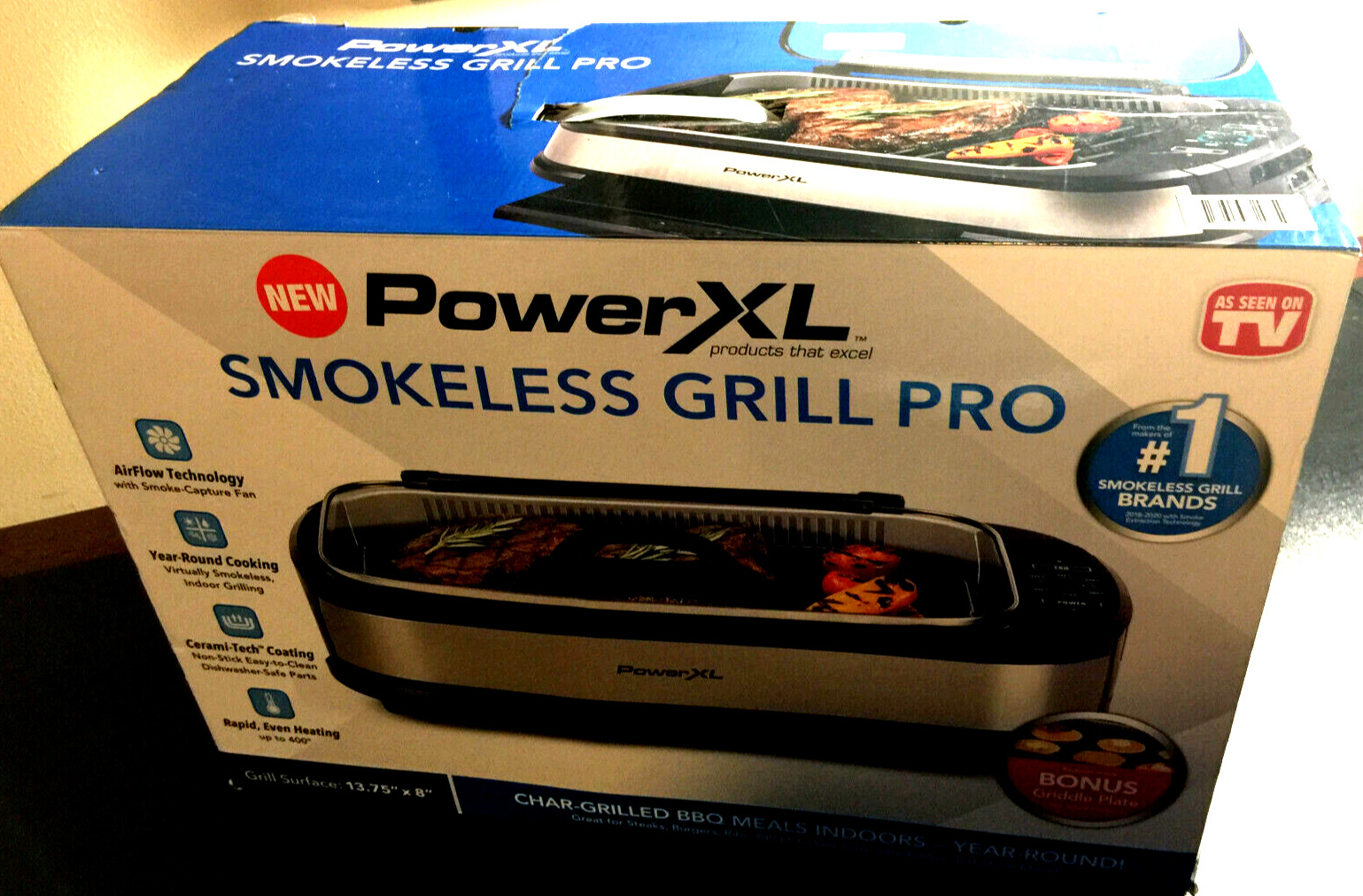 PowerXL Smokeless Grill Pro, Indoor Electric Grill plus Griddle General Maintenance