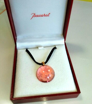 Baccarat 桜　ペンダント BACCARAT Choker Pendant Sakura Limited Edition Cherry Blossom From