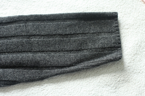 GAP Lambs Wool Men's Ribbed Knit Sweater size Large Vintage 90s Gray Grunge - Picture 17 of 22