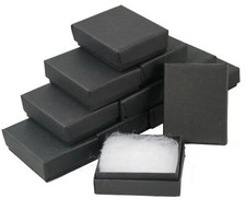 Lot of 10 Large Letter Multi Purpose Cardboard Jewellery Gift Boxes (53x41x18mm)