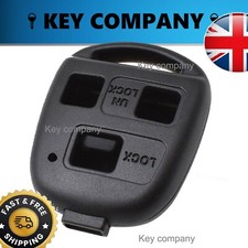 3 Button Remote Key Fob Case Shell For Lexus IS200 GS300 LS400 RX300 SC300 Black