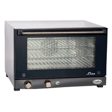 Cadco OV-013 Single-Deck Electric Convection Oven w/ Manual Controls, Half-Si...