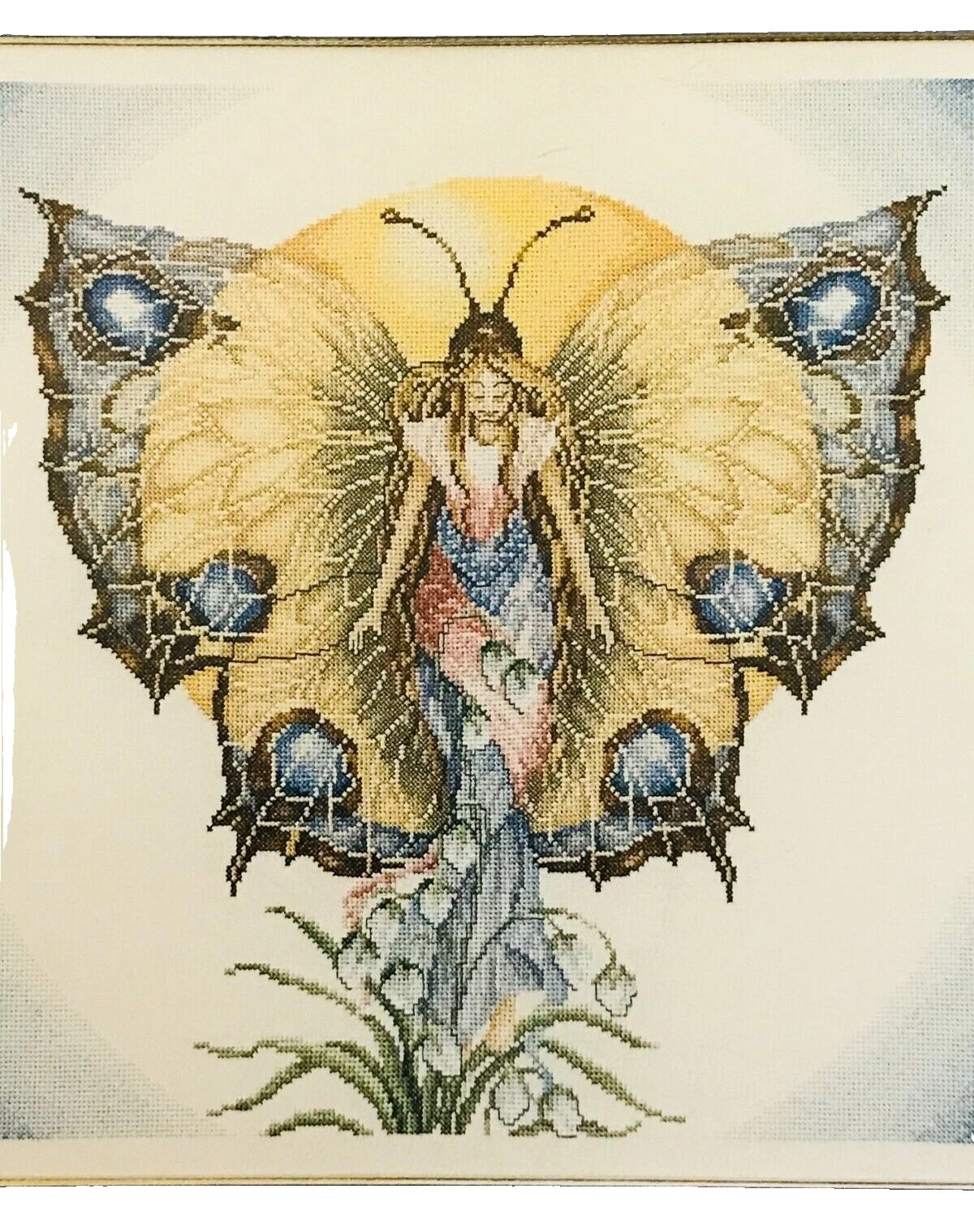 Patrón de Punto de Cruz Lanarte folletos Media