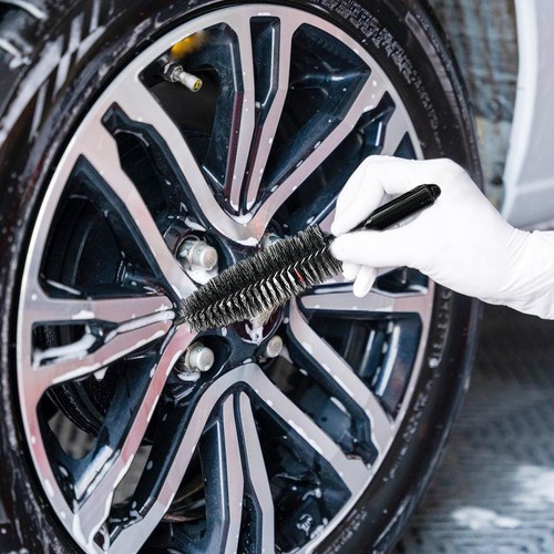 Car Wheel Cleaning Brush Tire Rim Scrub Washing Auto Car Detailing