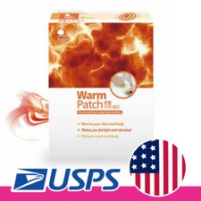 Cleansing Detox Foot Pads Patches Pain Relief Toxins Herbal Organic Korea WARM