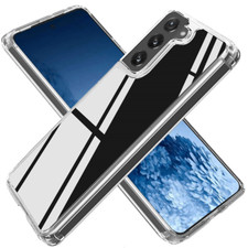 For Samsung S21 5G Transparent CLEAR Acrylic Shockproof Case Cover