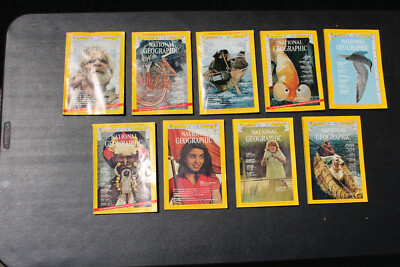 1973  National Geographic Magazines, John Muir Incas Apollo 17  Birthday gift