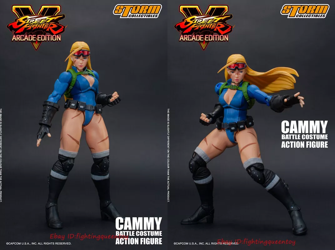 Street Fighter V Cammy (Arcade Edition) Battle Costume 1/12 Scale Figure 