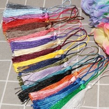 100 Tassel Bookmarks Making 5" Long Assorted Lot Findings Mixed Set Bulk