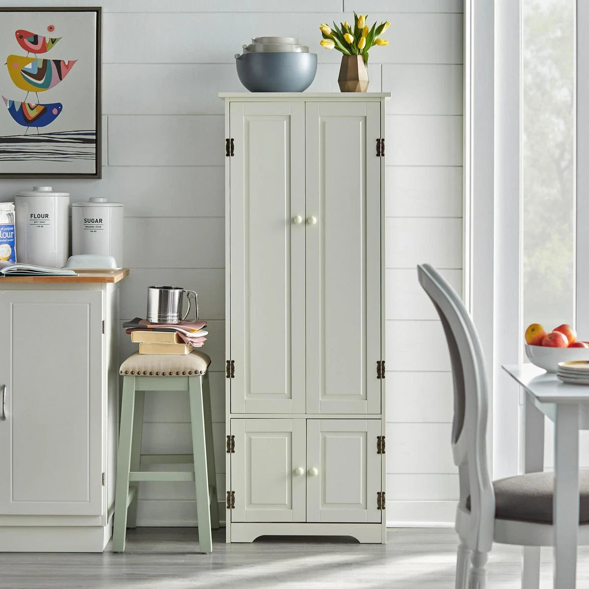 Extra tall sale cabinet with doors