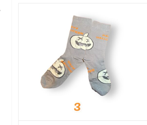 3 Pairs Halloween Crazy Socks Mid-Calf 100% Cotton Hipster 20 Choices Unisex - Picture 24 of 41