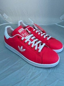 50 Adidas Stan Smith Leather Coral Red Classic Original Shoes Mens Sz 8  G27997 | eBay