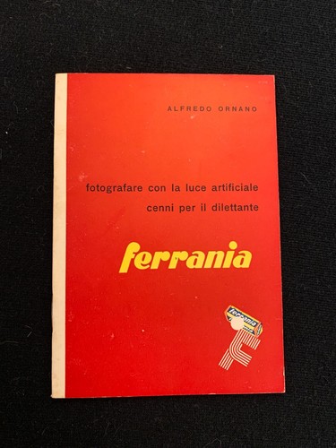 Bloc 4 Manuels De Photographie Ferrania Alfredo Ornano Édition 1958 - Picture 11 of 12