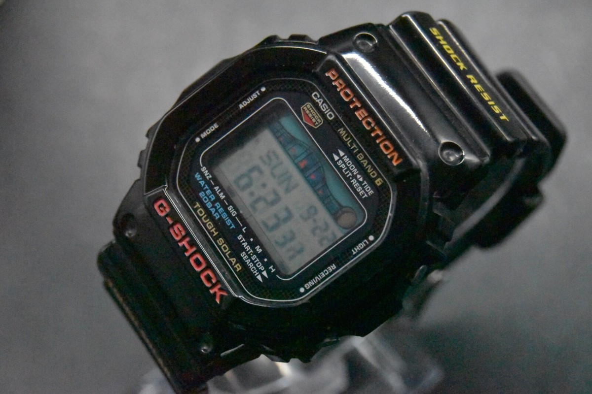 CASIO G-Shock GWX-5600-1JF Black G-Lide Tough Solar From CASIO G-Shock GWX-5600-1JF Black G-Lide Tough Solar From