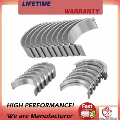 2004-2012 Main Bearings Set For Chevrolet 3.5L-3.7L L5 DOHC 20v DNJ MB3122