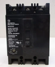 WESTINGHOUSE CIRCUIT BREAKER P/N: MCP0358CR 7AMP 3 POLE 600VAC 