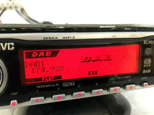 JVC KD-LHX601 DAB RADIO EXAD WMA MP3 CD 