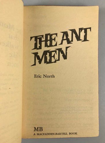 1967 The Ant Men Eric North Macfadden PB Jack Faragasso illus Sci Fi Vintage - Picture 2 of 5