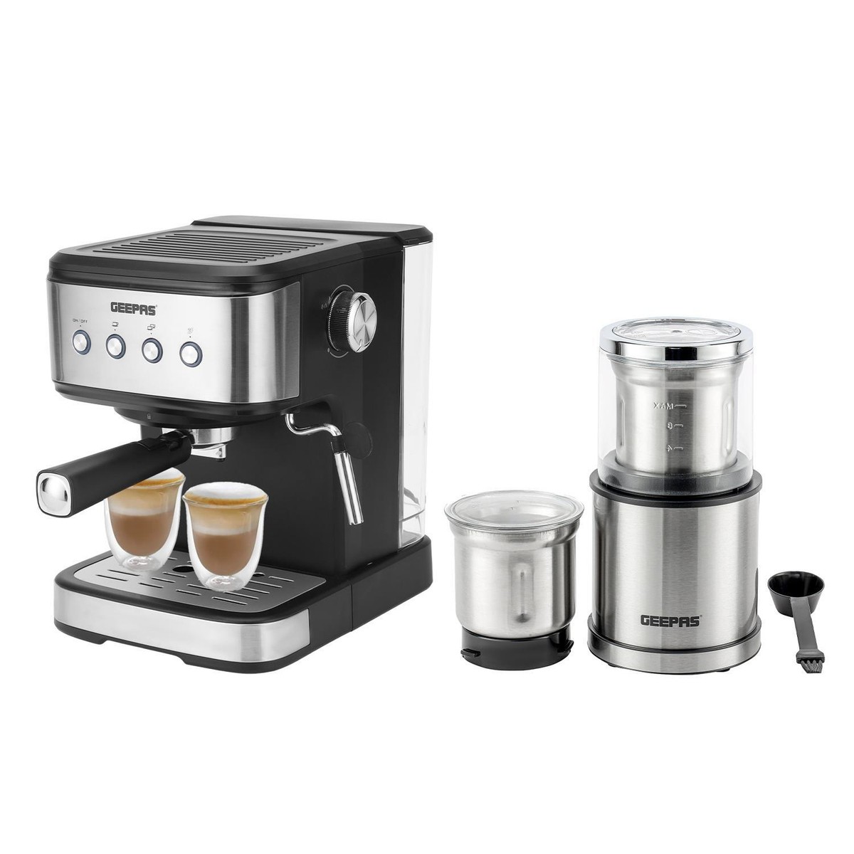 GEEPAS 20 Bar Espresso Cappuccino Coffee Machine 200W Coffee