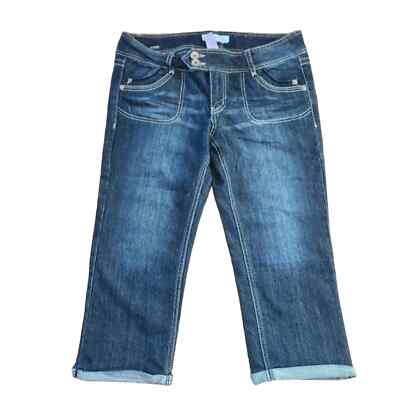 Candies cropped and cuffed denim Capri Cropped Jeans | eBay