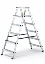 SIX-STEP ALUMINUM DOUBLE-SIDED 2x6 HOUSEHOLD LADDER 125 KG