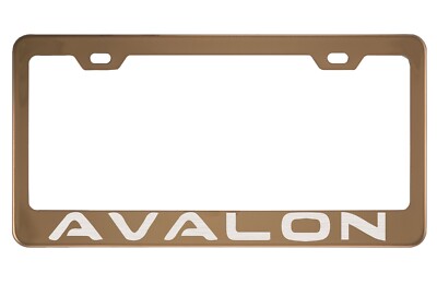 Rose Gold License Plate Frame for Avalon
