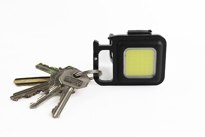 Torcia LED Portachiavi Ricaricabile USB, Ultra Luminosa e Impermeabile