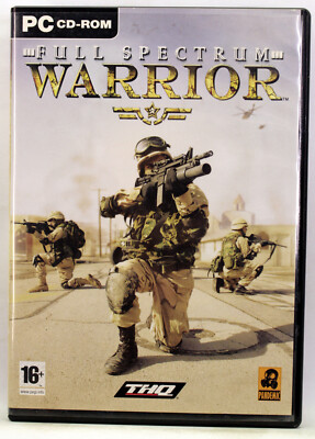 FULL SPECTRUM WARRIOR GAME STEALTH PC CD-ROM ITALIAN EDITION USED ML3 83413