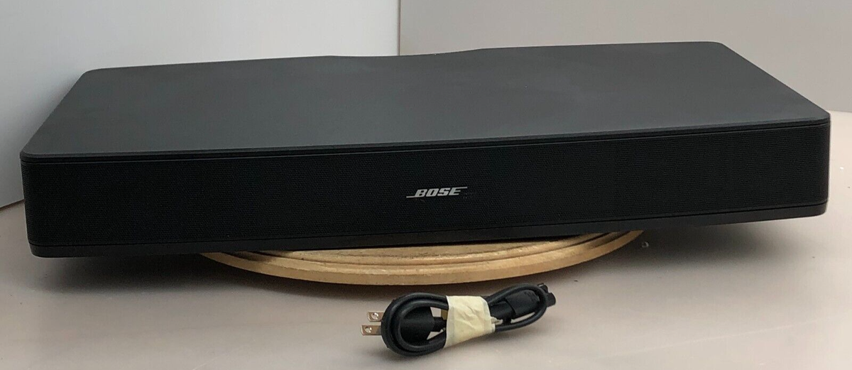 【美品】BOSE SoloTV SOUND SYSTEM ボーズ　410376 Bose Solo TV Sound System Model 410376 Black with Power Cord *QTY