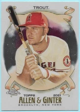 2021 Topps Allen & Ginter Chrome Base Stars RC HOF - You Pick #'s 1-150