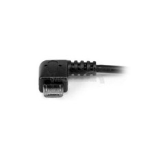 Image of (UUSBOTGRA) Startech 5in Right Angle Micro USB to USB OTG Host Adapter M/F