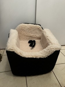 NEW Snoozer Lookout Dog Car Seat Black Quilted